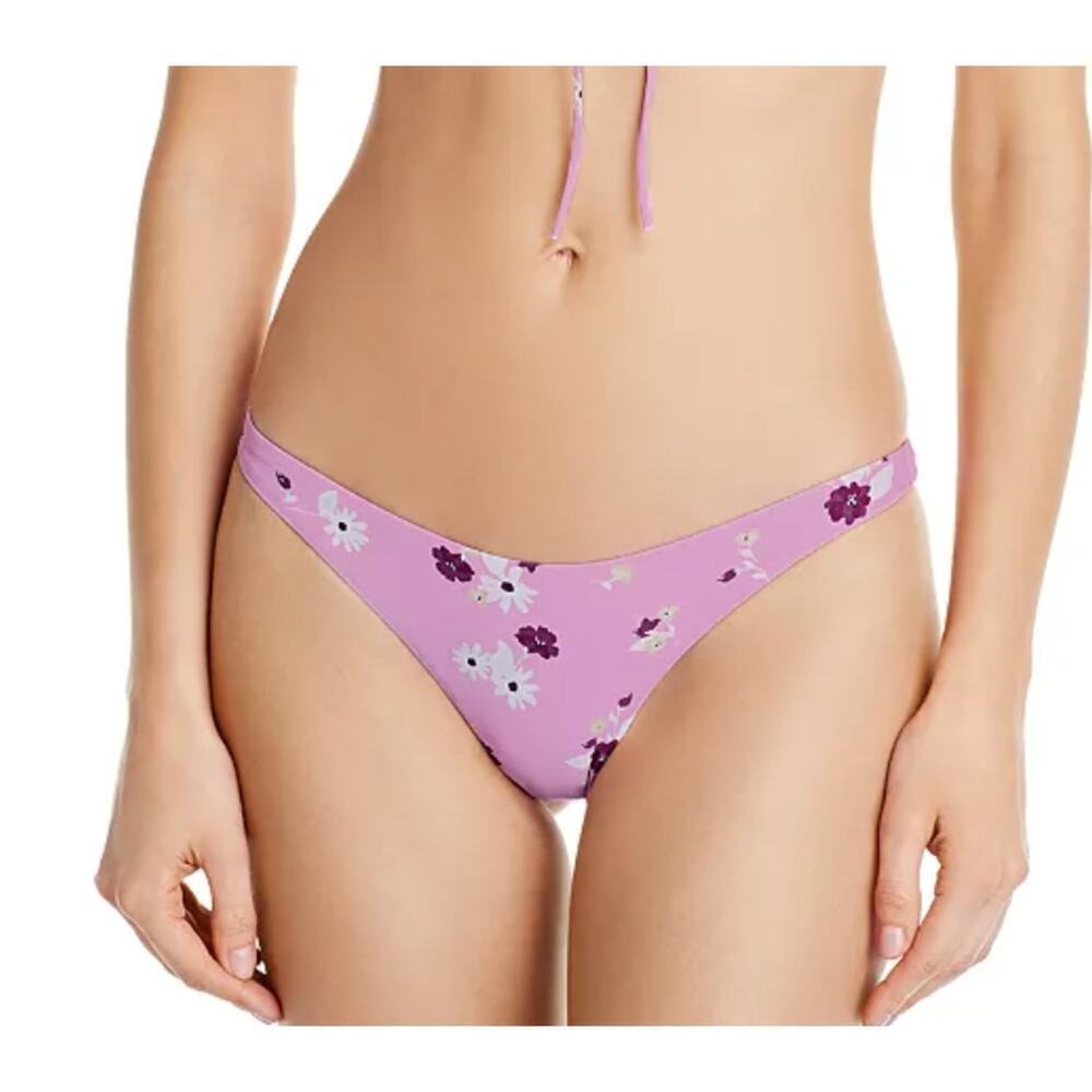 NWT Bond Eye Honey Honey Brief Sugar Magnolia Bikini Bottoms Pink Floral Small